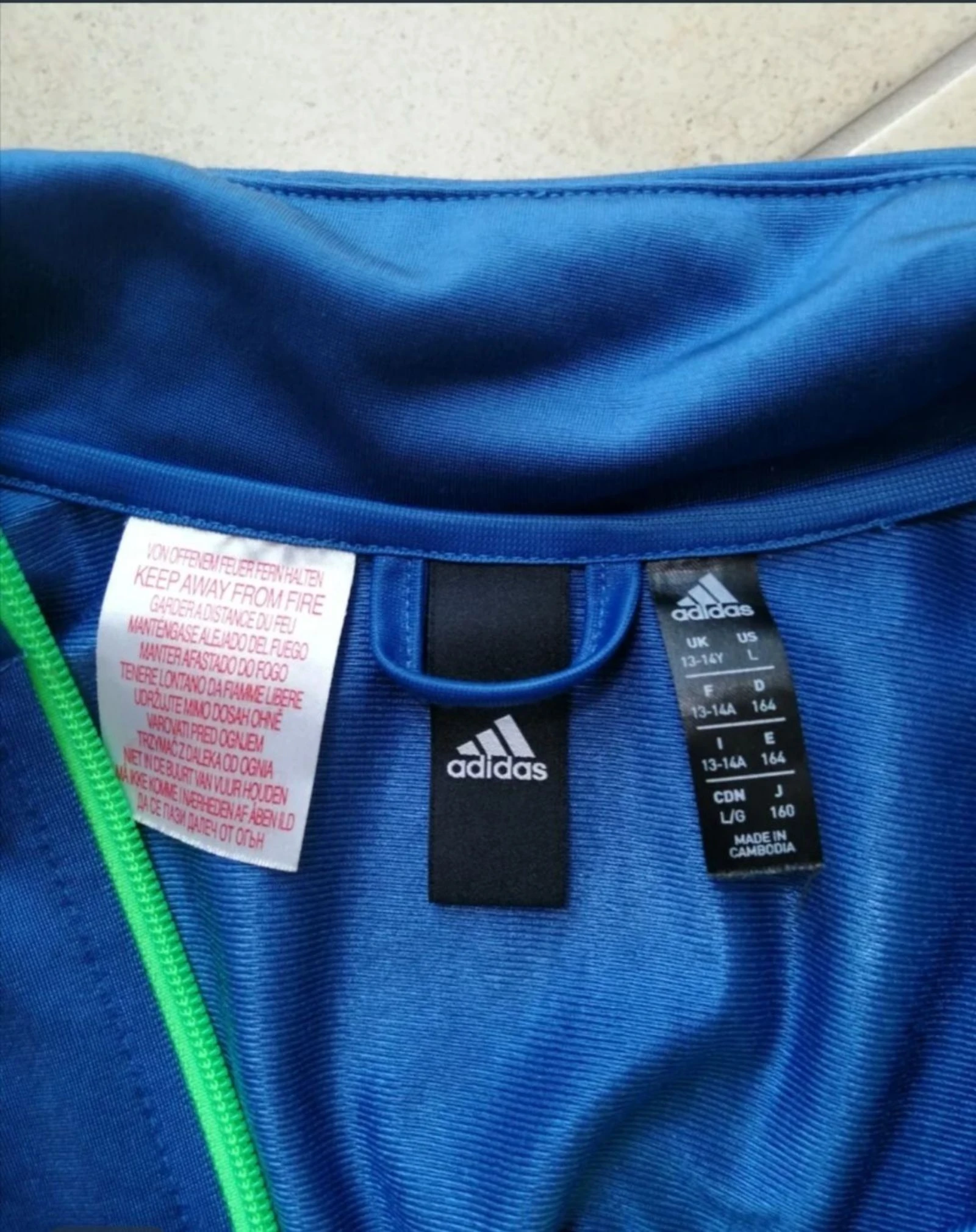 Adidas Zip Up Sweatshirt – photo 3